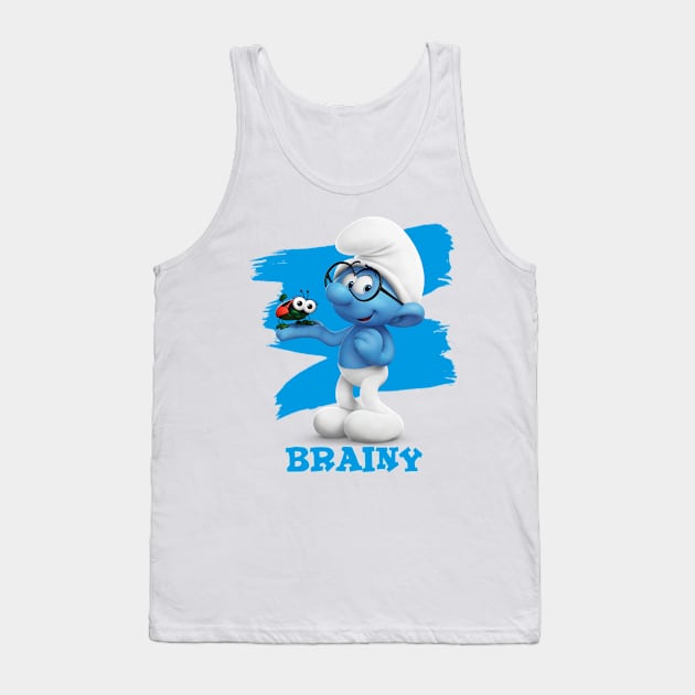 brainy Tank Top by EPISODE ID